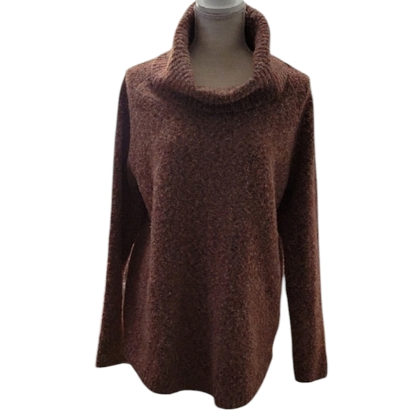 Natural Reflections Cozy Cowl Neck Sweater - Picture 1 of 6